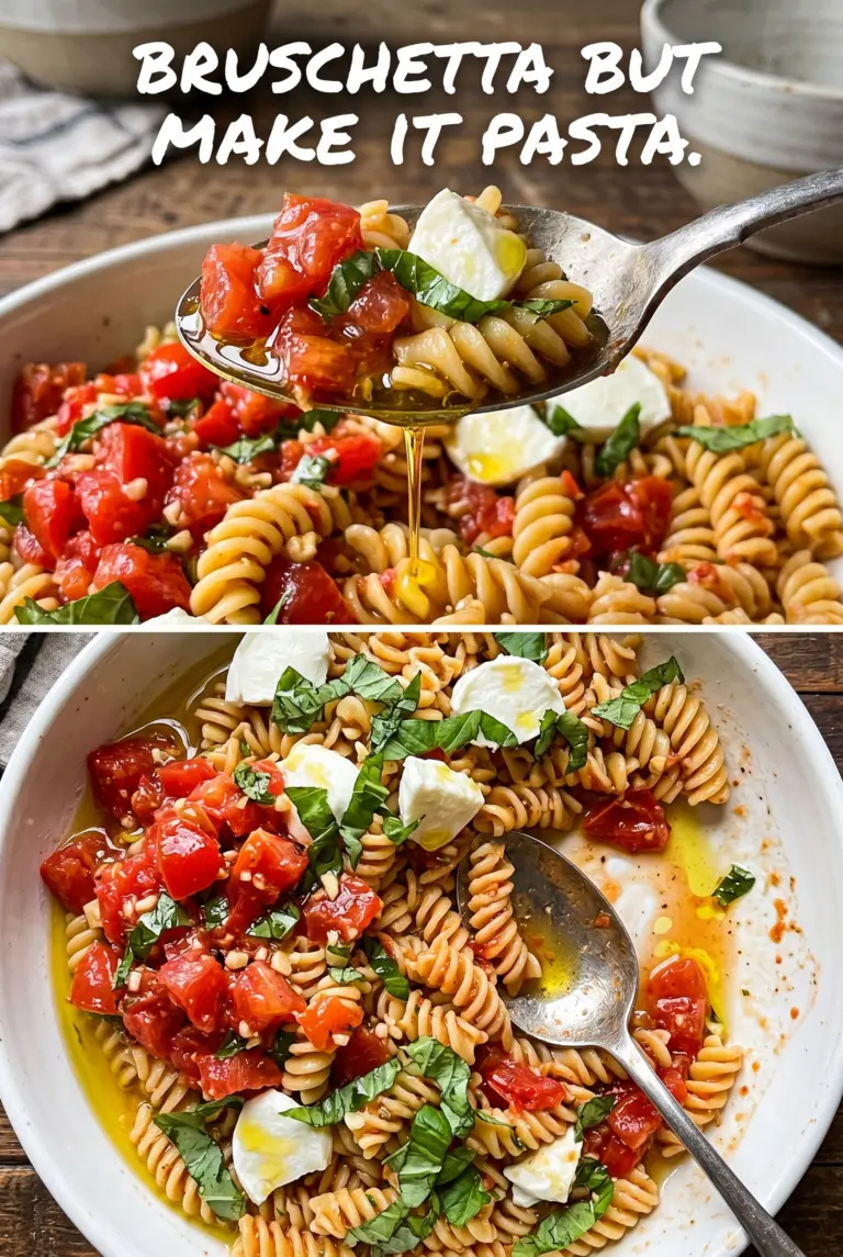 Bruschetta Pasta Salad