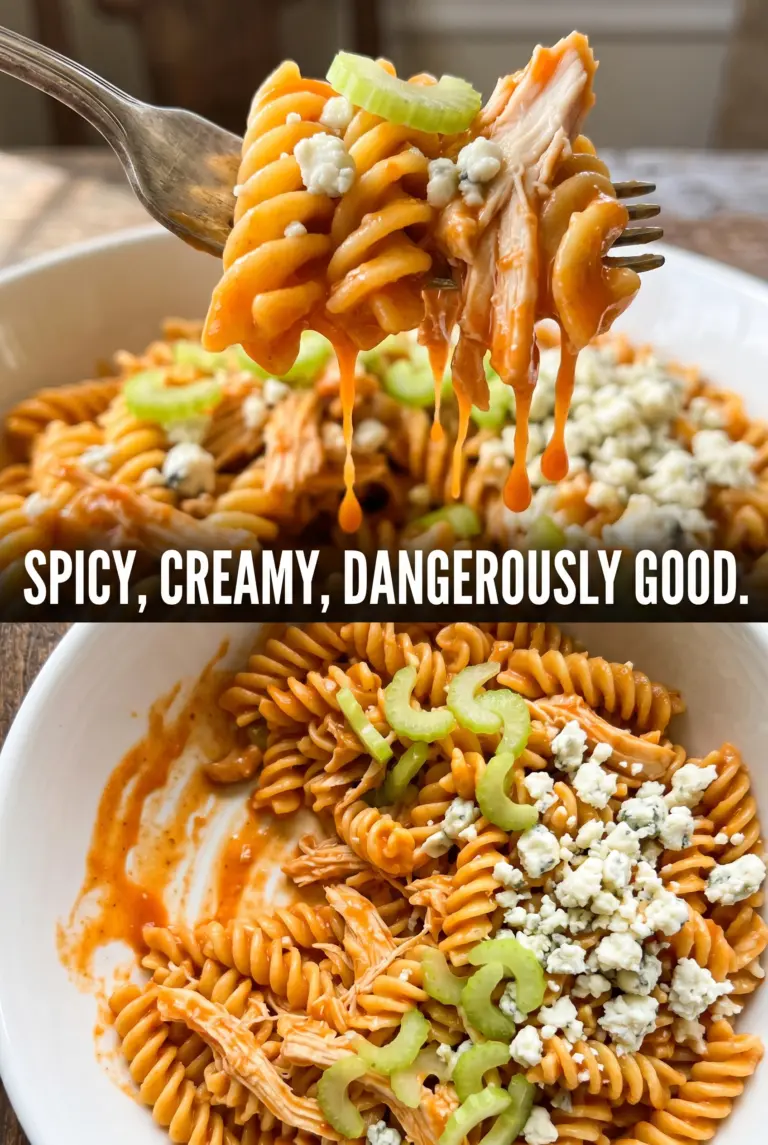 Buffalo Chicken Pasta Salad