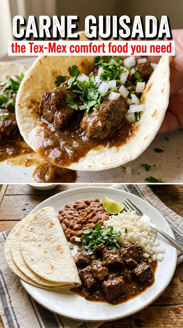 Carne Guisada rich beef stew