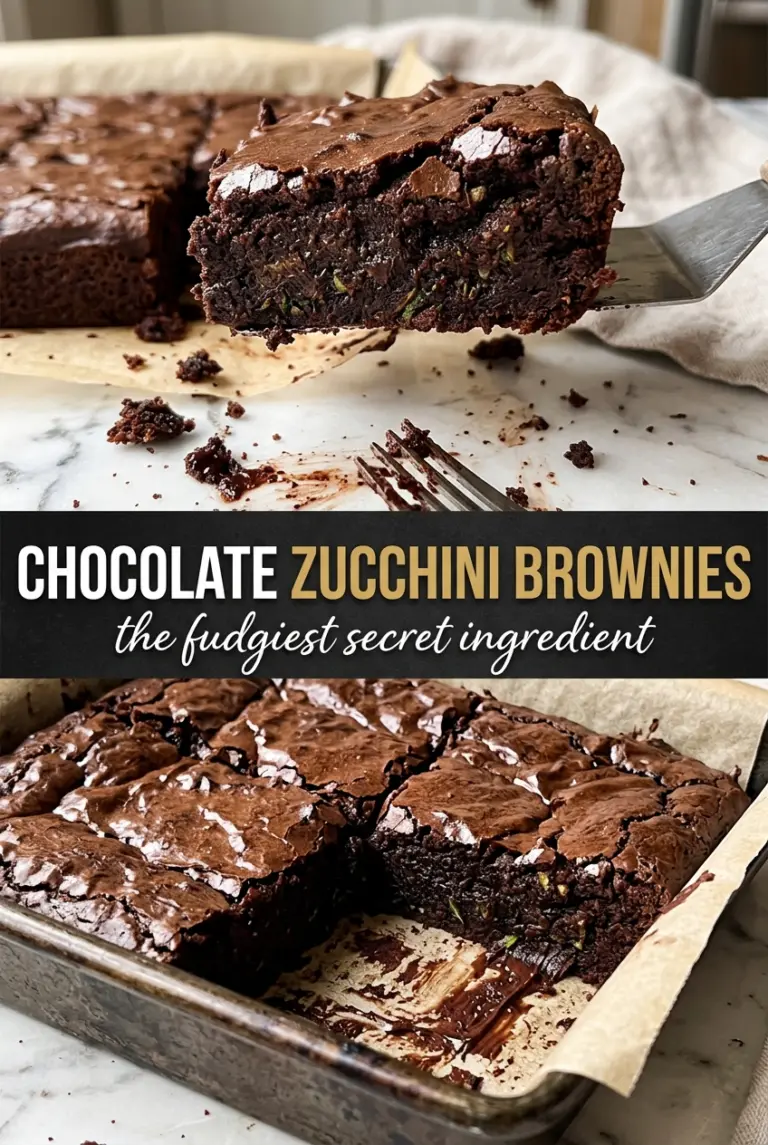 Chocolate Zucchini Brownies