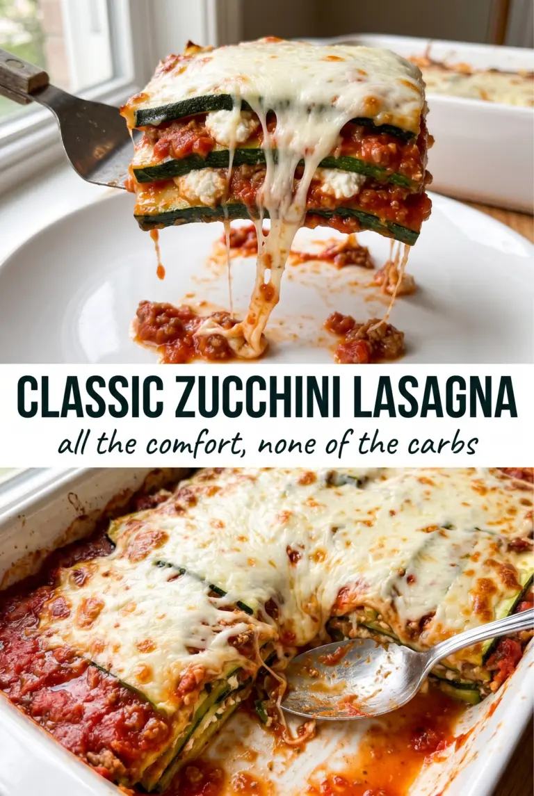 Classic Zucchini Lasagna