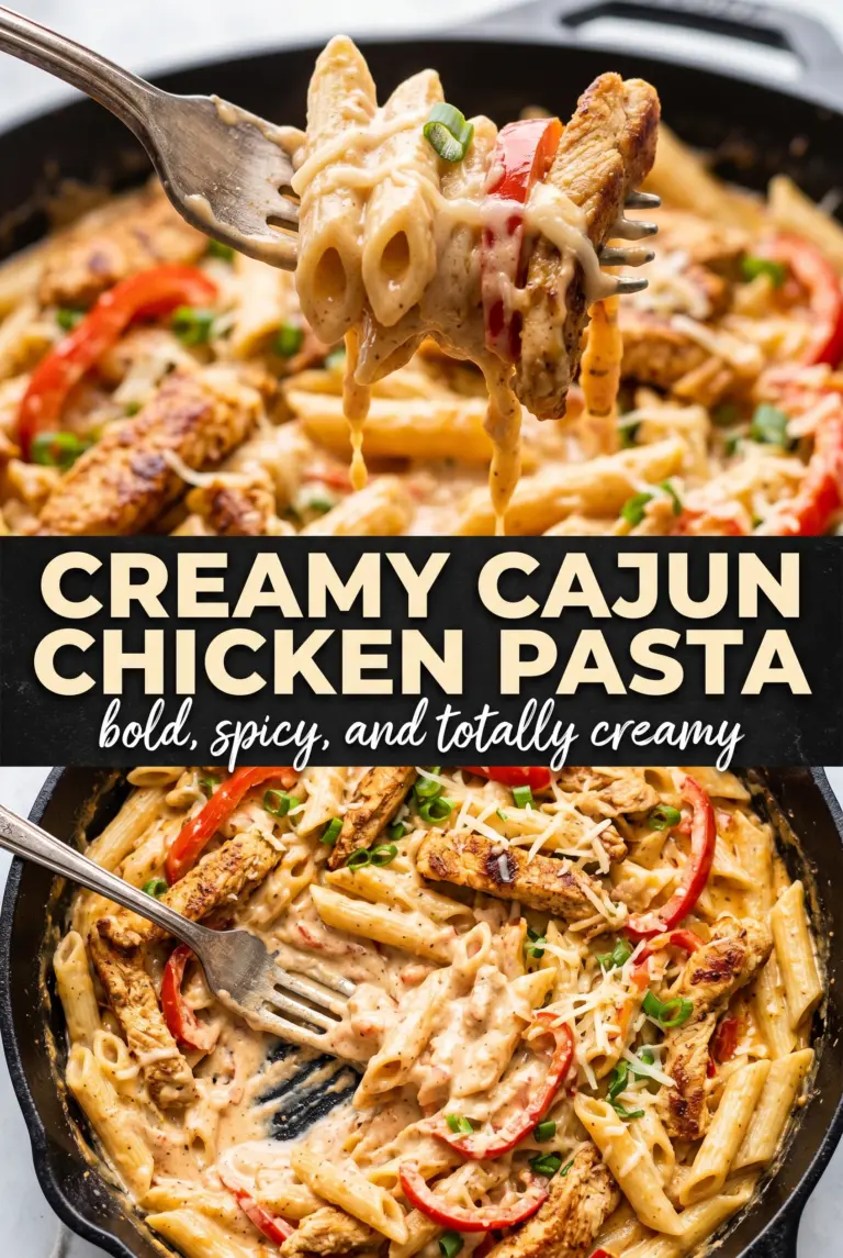 Creamy Cajun Chicken Pasta