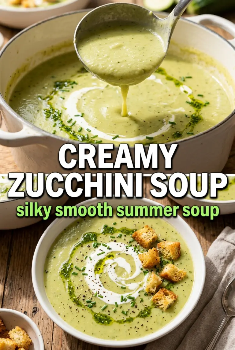 Creamy Zucchini Soup