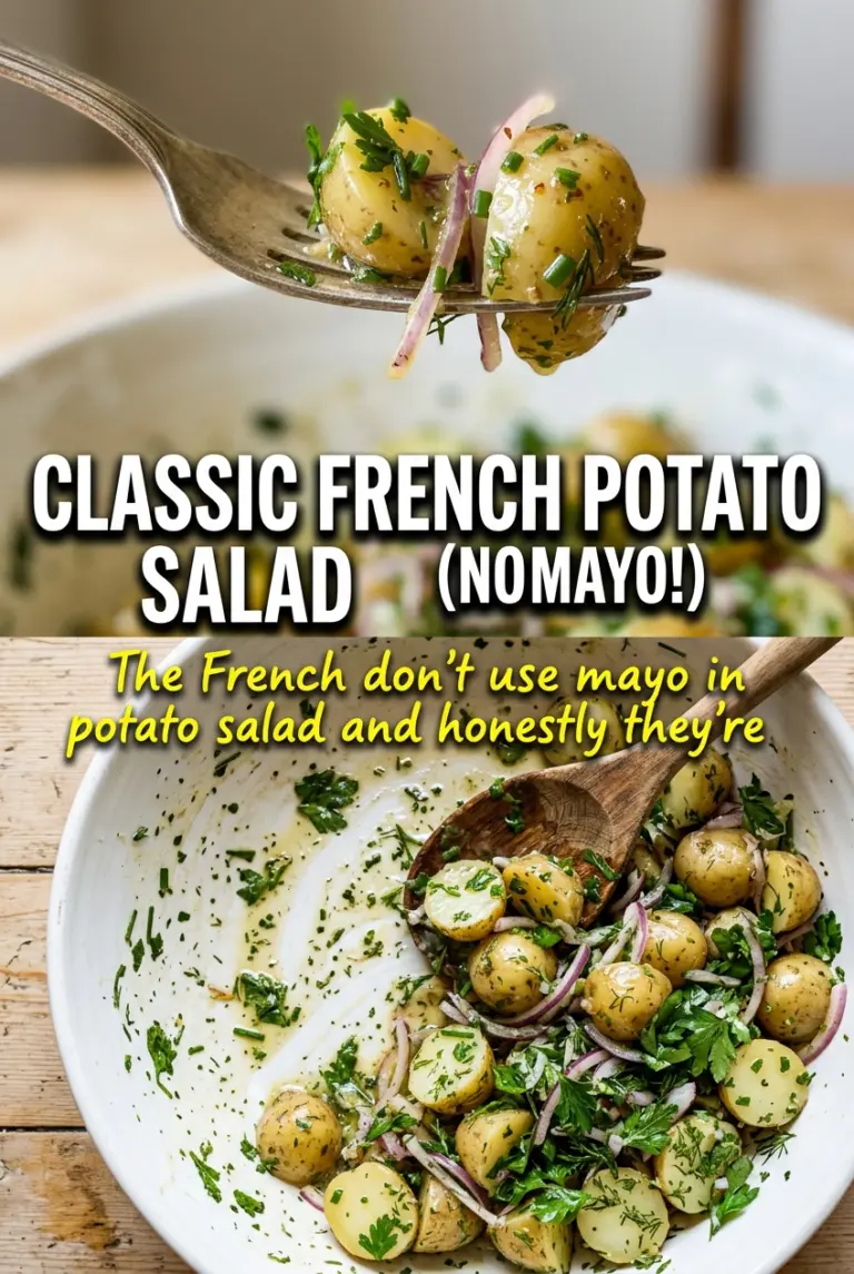 French Potato Salad with White Wine Vinaigrette