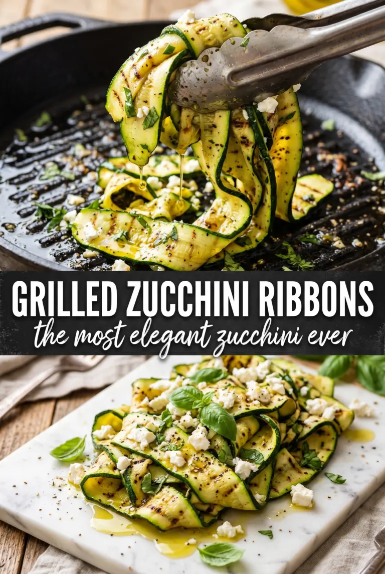 Grilled Zucchini Ribbons