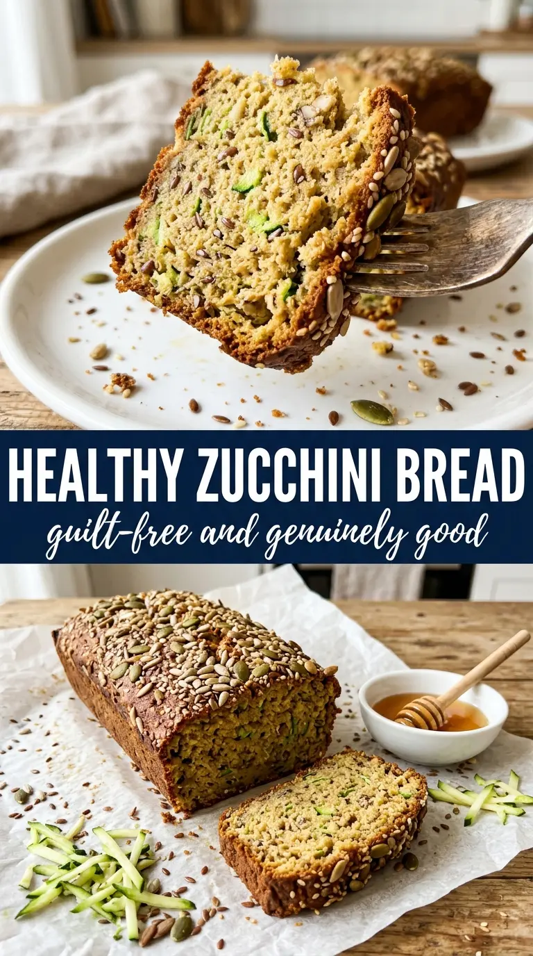 Healthy Zucchini Bread golden crumb wholesome loaf