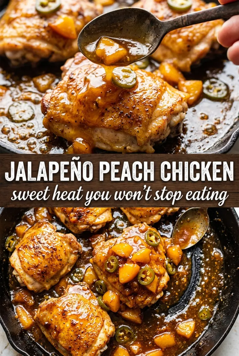 Jalapeño Peach Chicken