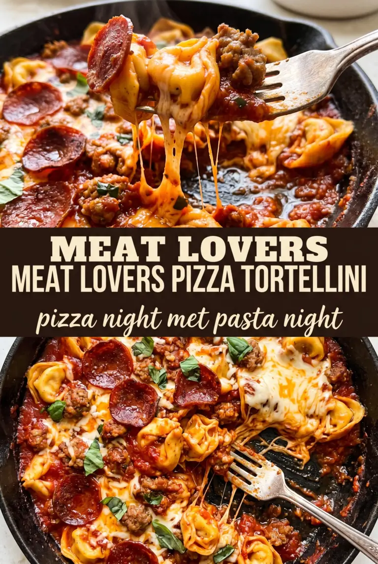 Meat Lovers Pizza Tortellini