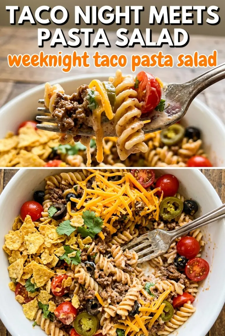 Mexican Taco Pasta Salad