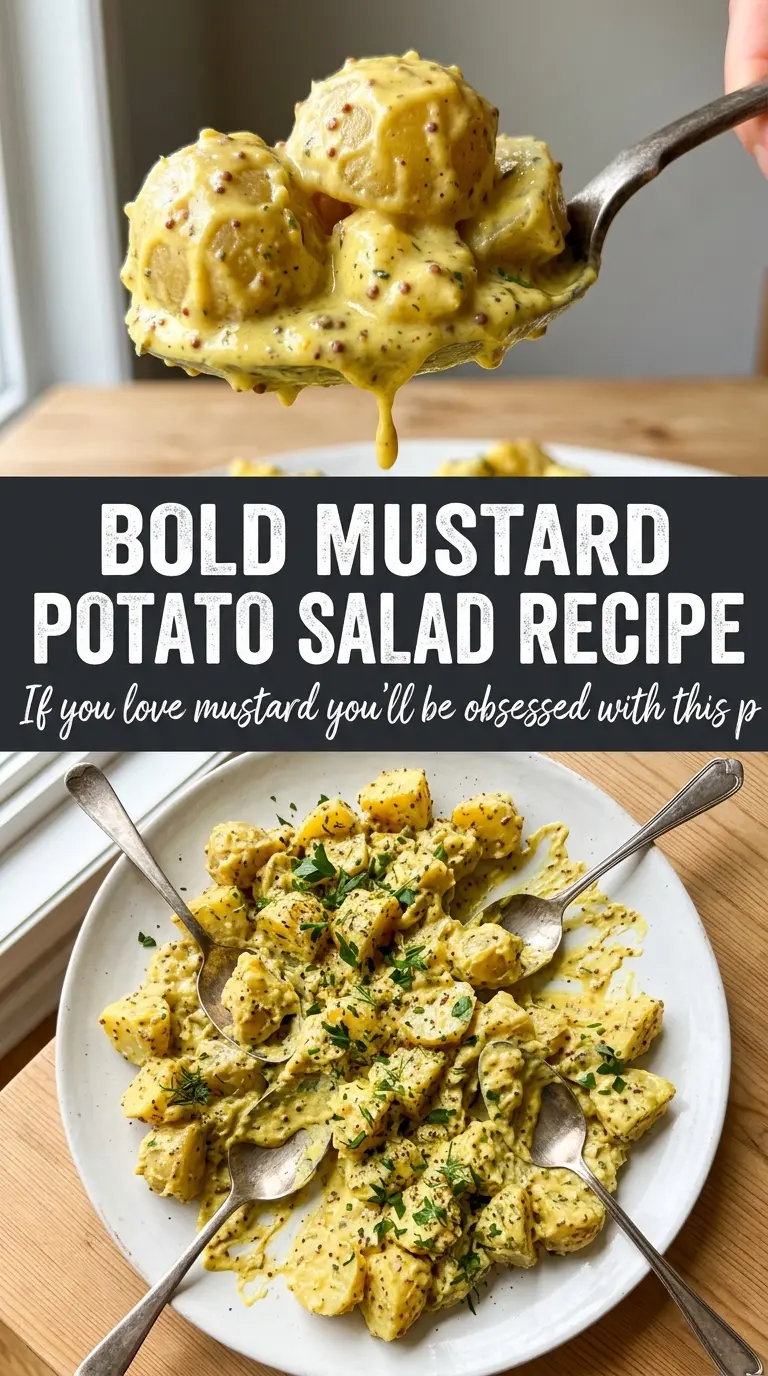 Mustard Potato Salad tangy creamy classic