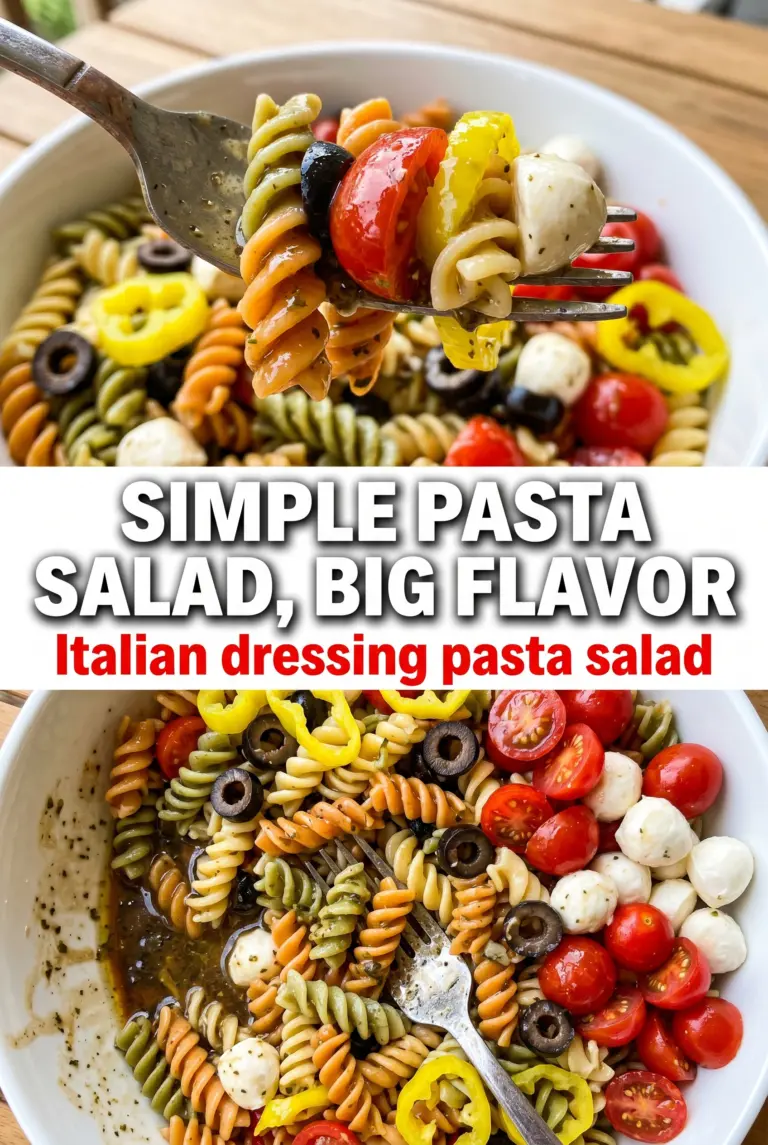 Pasta Salad With Italian Dressing