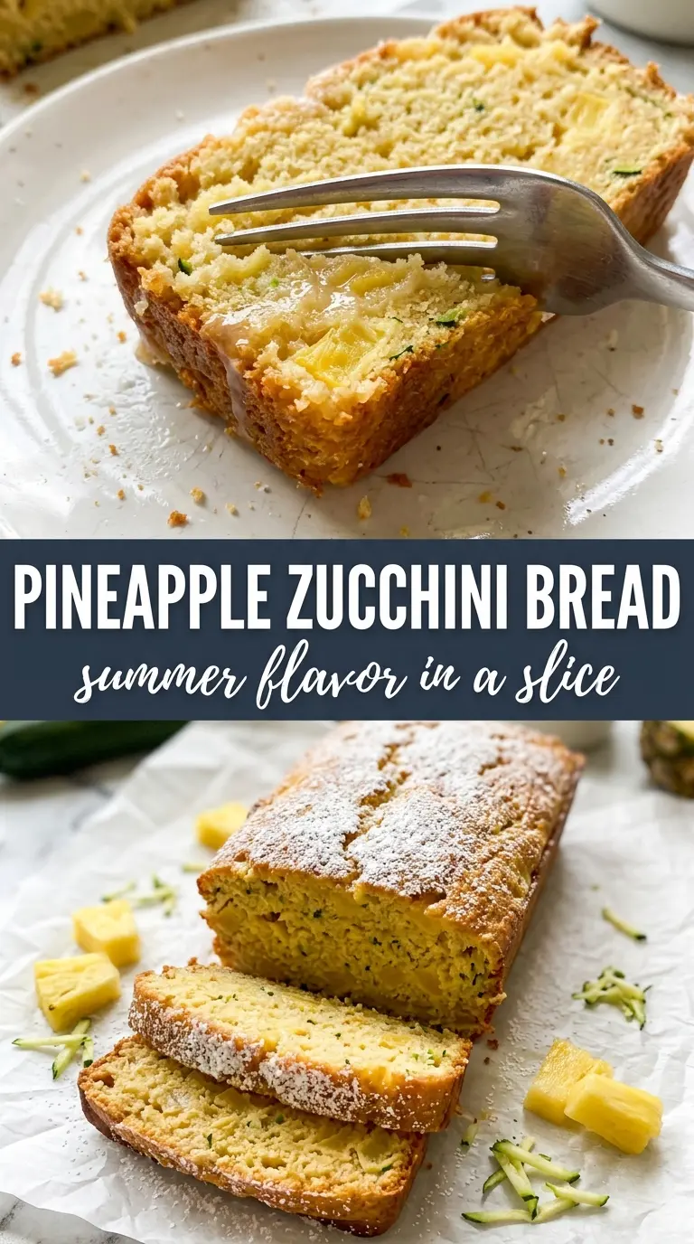pineapple zucchini bread moist tropical loaf