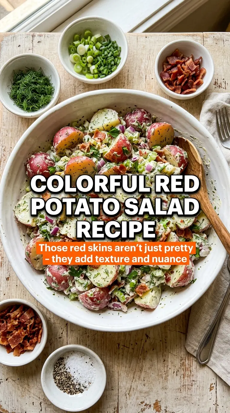 Red Potato Salad creamy rustic