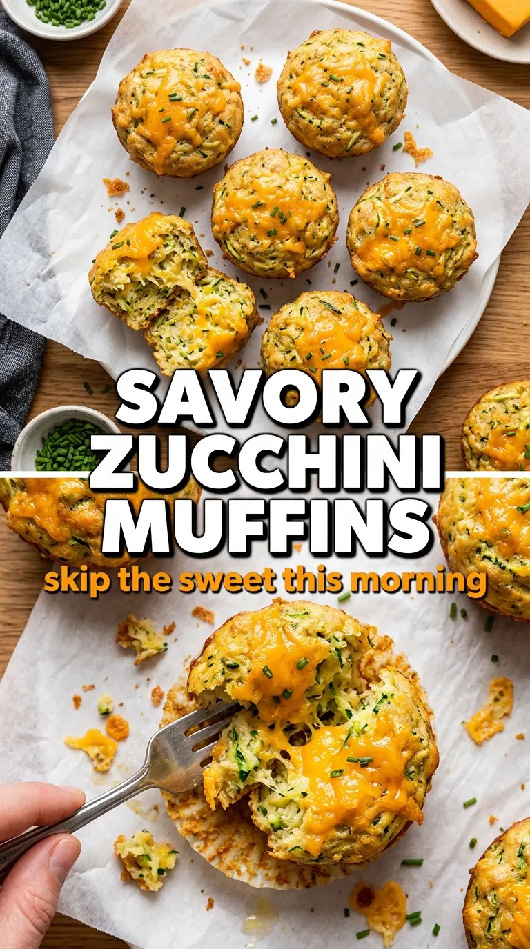 Zucchini muffin on a plate