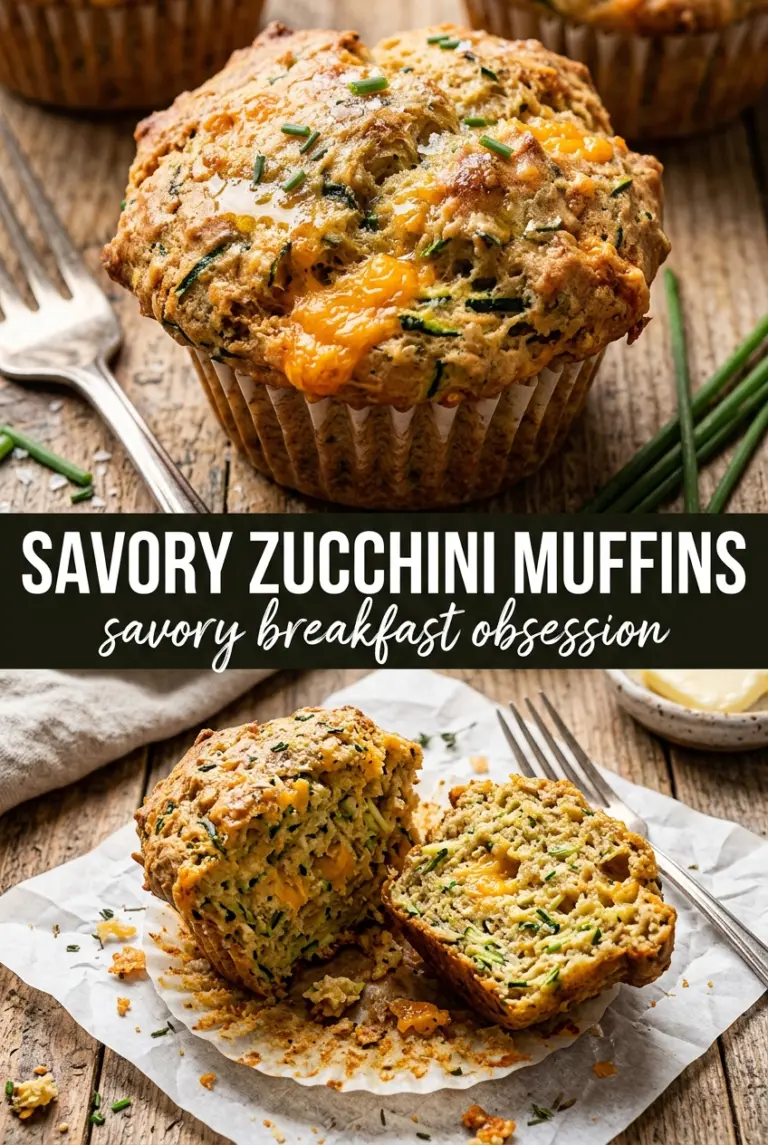 Savory Zucchini Muffins