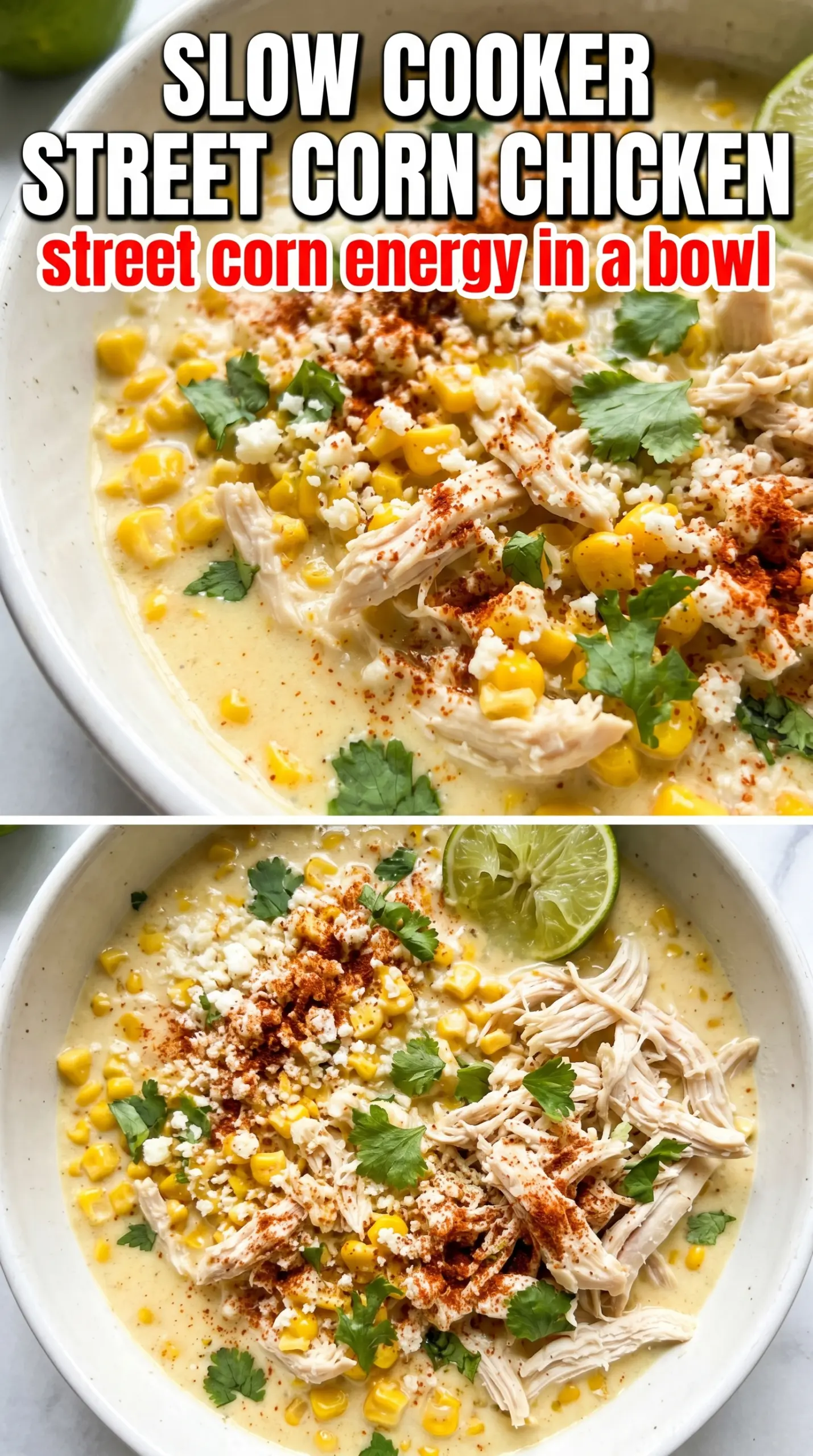 Cooked recipe ready to serve