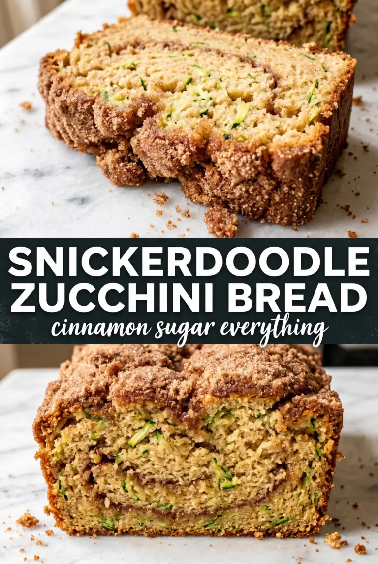 Snickerdoodle Zucchini Bread