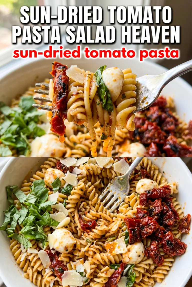 Sun-Dried Tomato Pasta Salad
