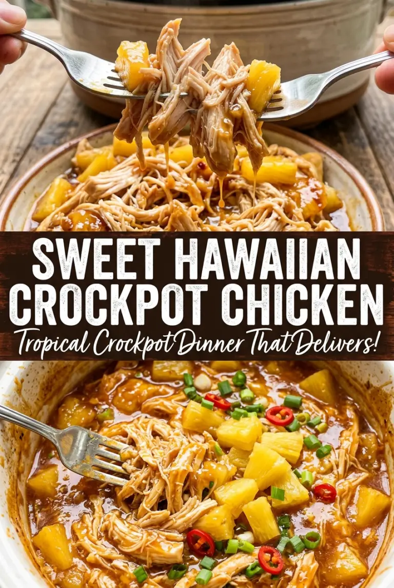 Sweet Hawaiian Crockpot Chicken