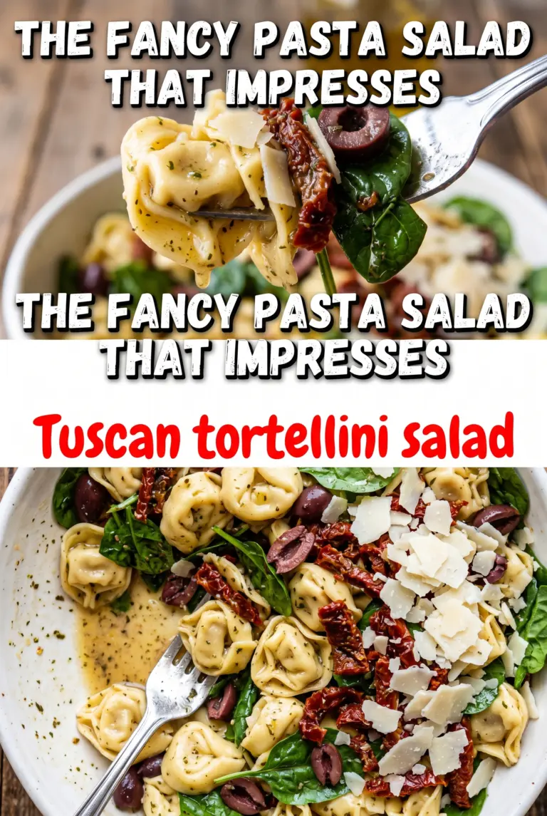 Tuscan Tortellini Salad