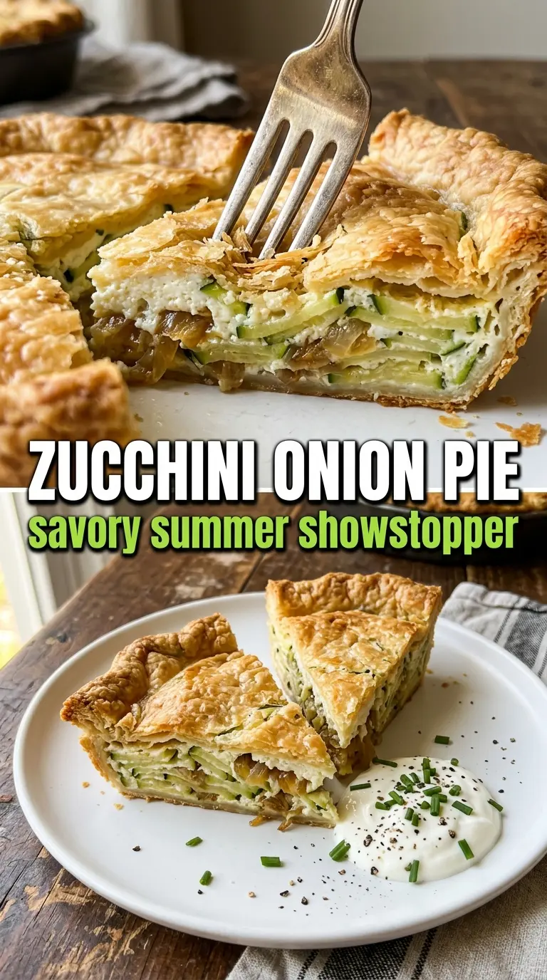 Prepared zucchini dish ready to serve