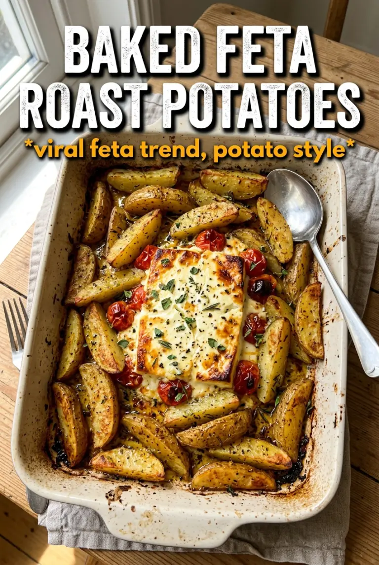 Baked Feta Roast Potatoes