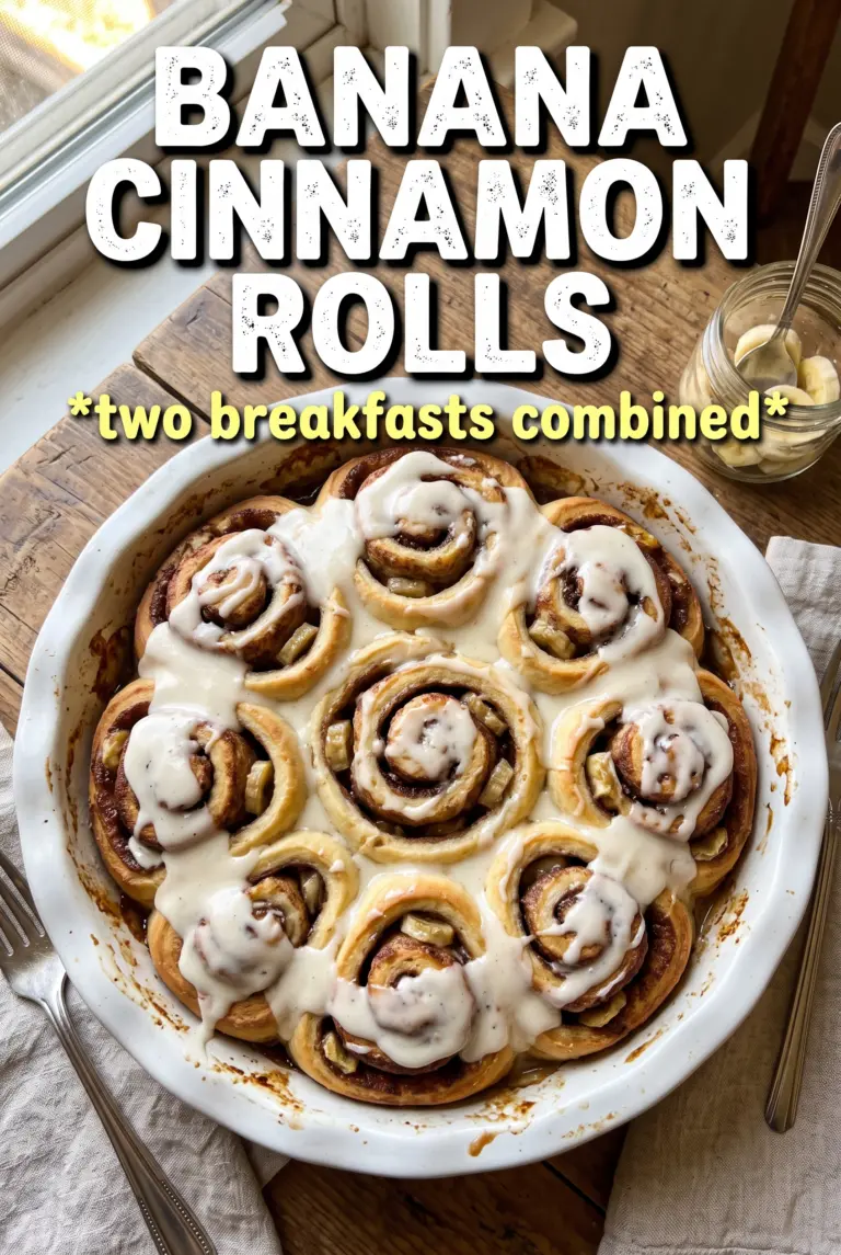 Banana Cinnamon Rolls