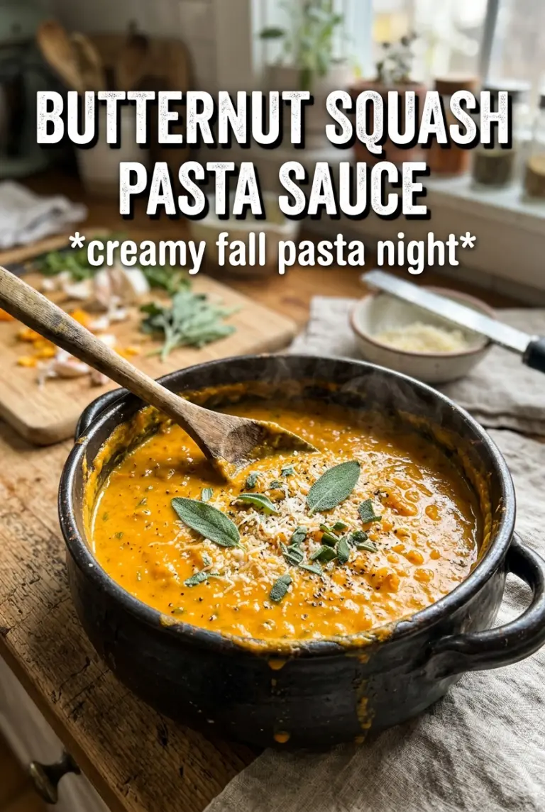Butternut Squash Pasta Sauce