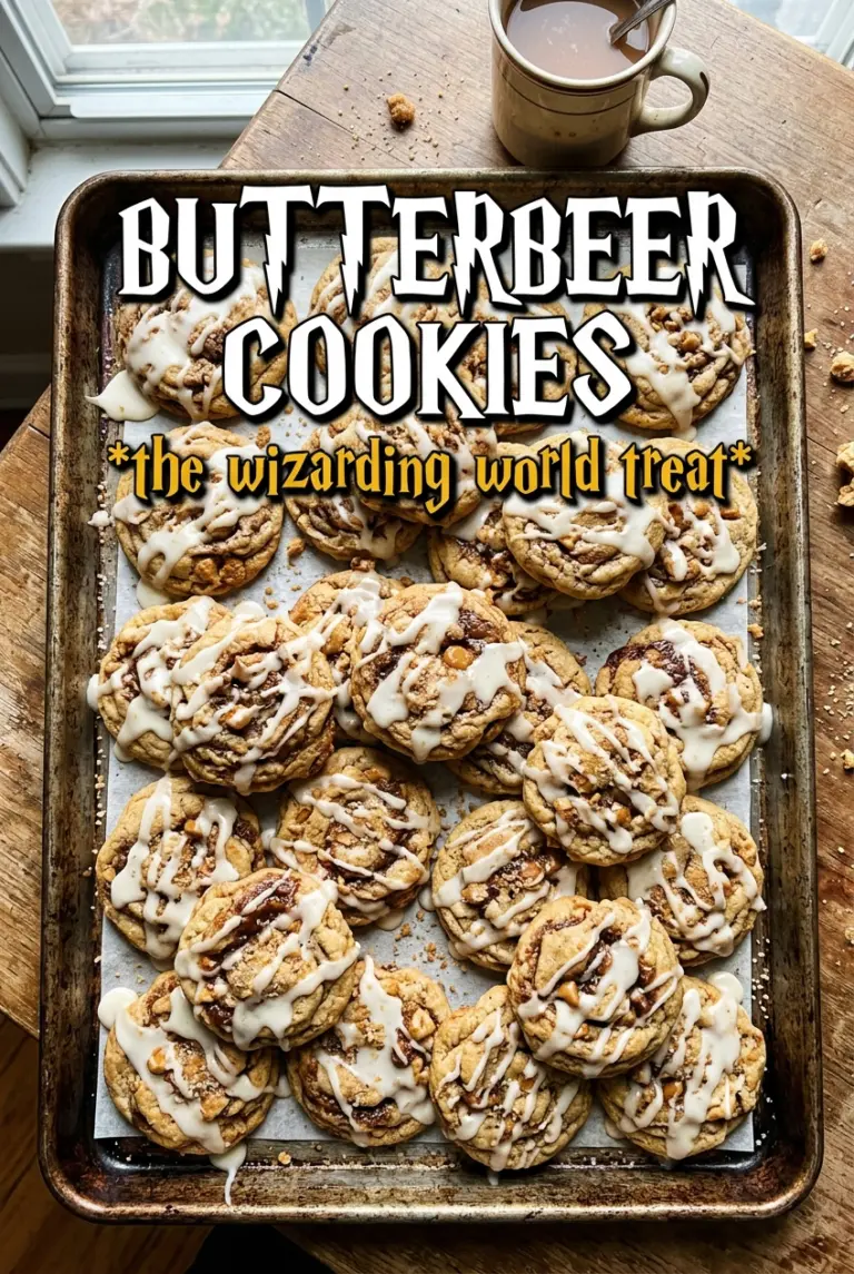 Harry Potter Butterbeer Cookies