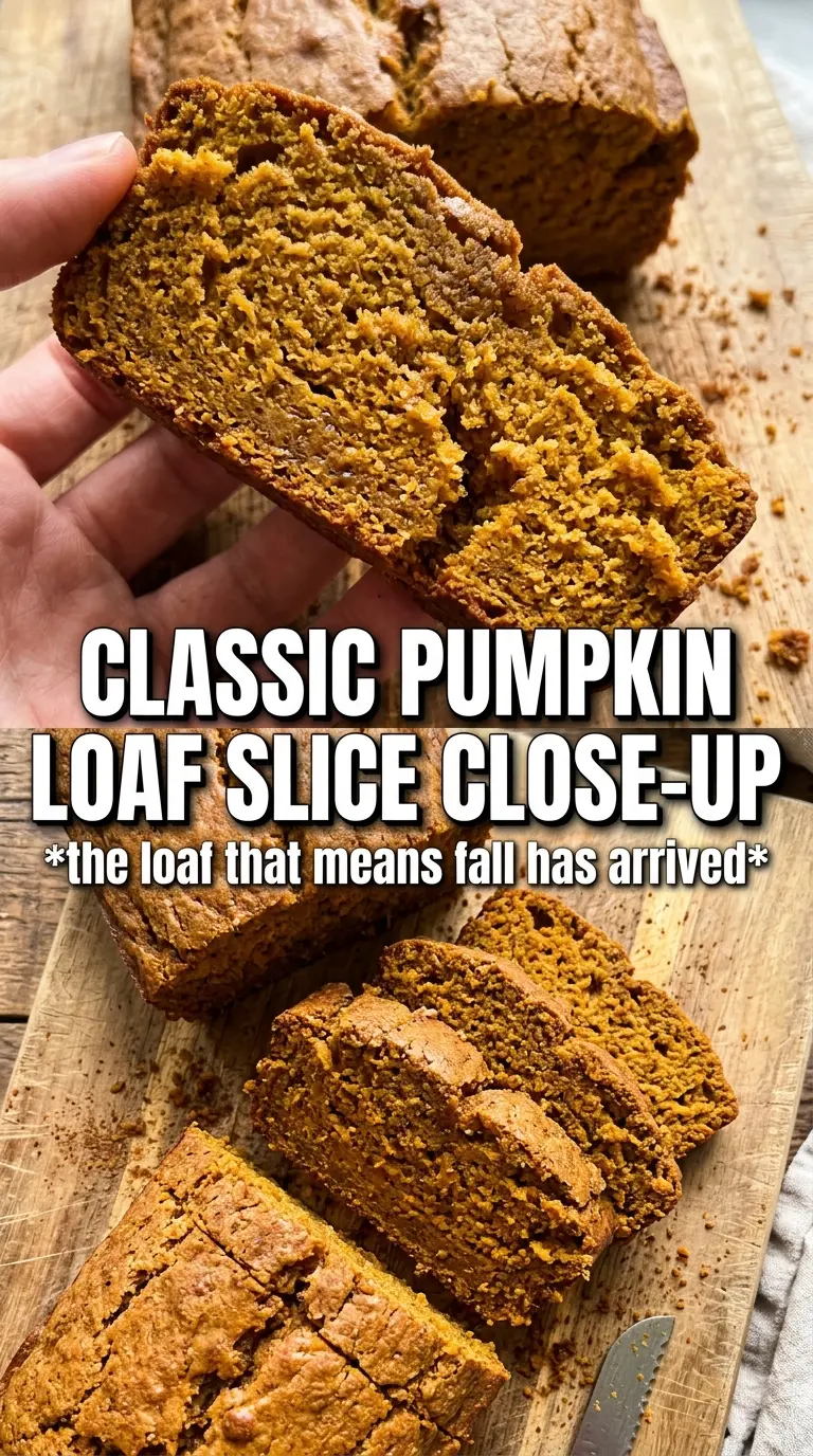 Pumpkin Bread golden loaf moist crumb