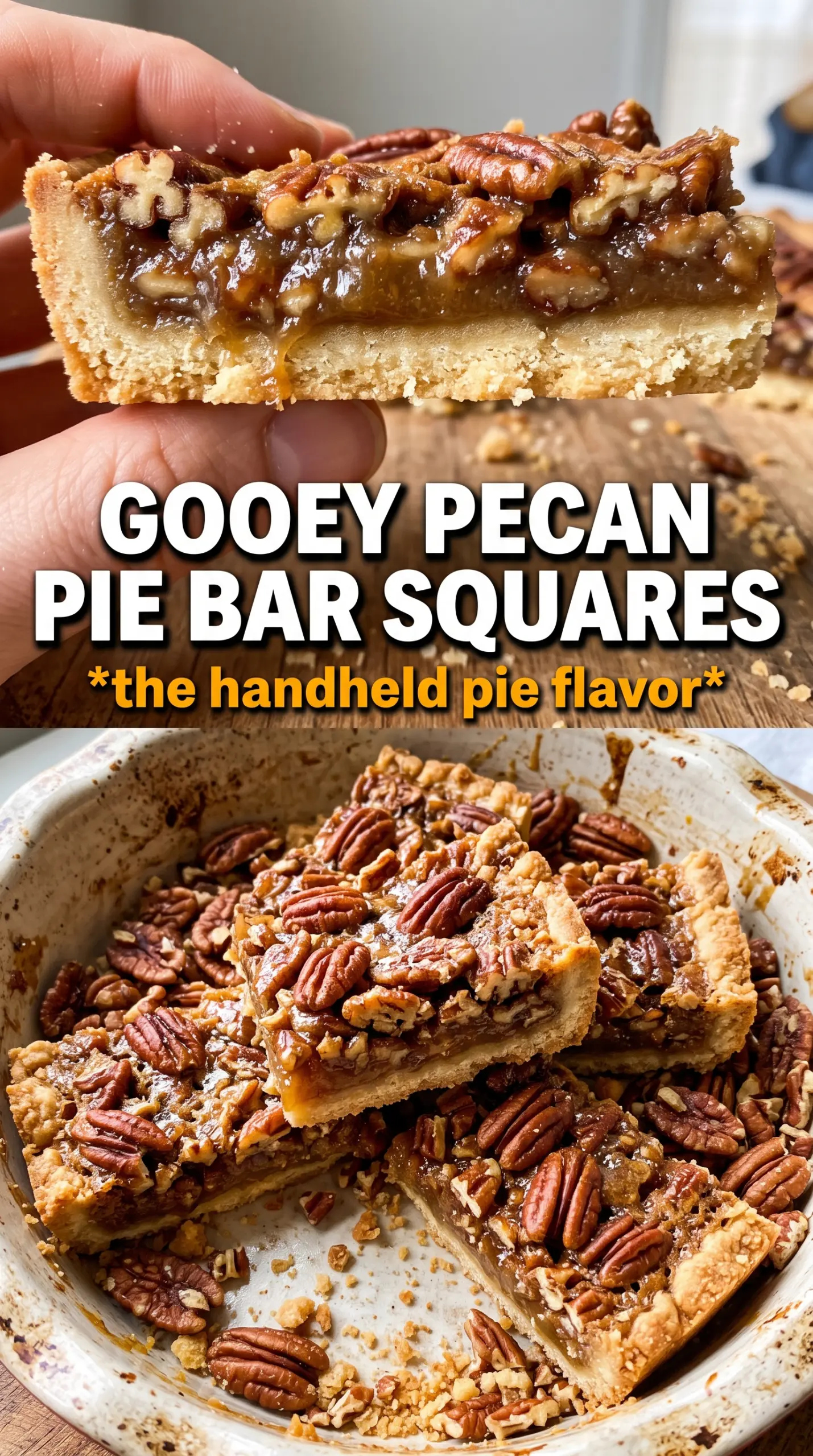 Pecan Pie Bars buttery caramel pecan