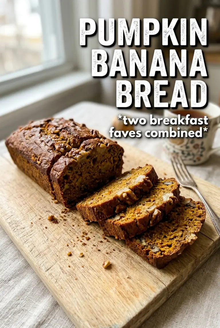 Pumpkin Banana Bread