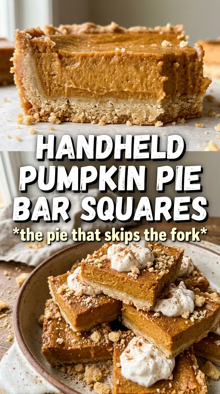 Pumpkin Pie Bars spiced creamy bars
