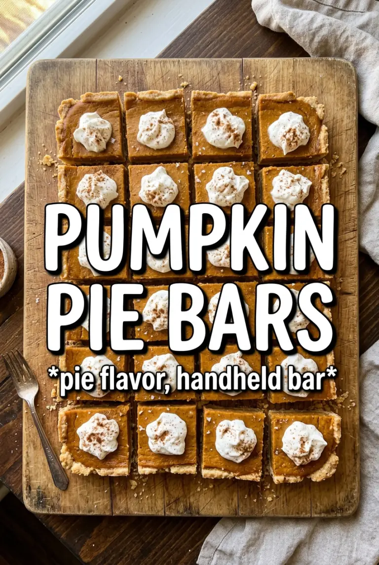 Pumpkin Pie Bars