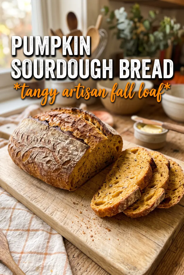 Pumpkin Sourdough Bread
