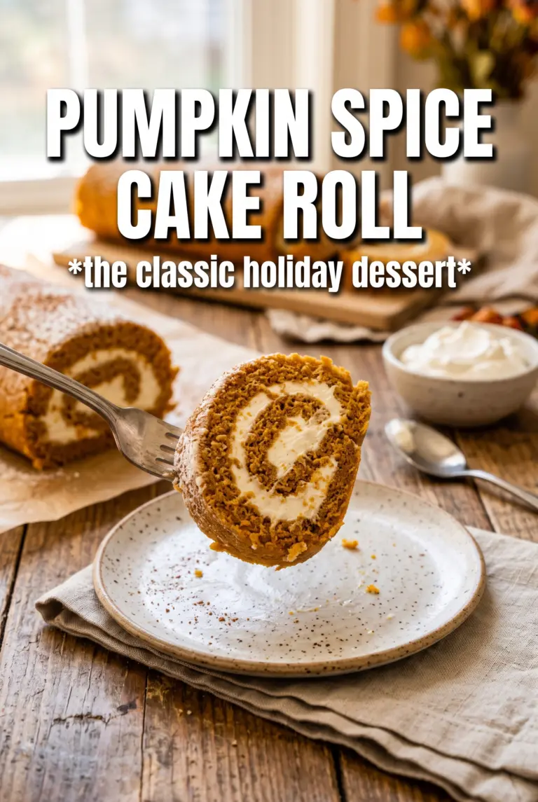 Pumpkin Spice Cake Roll