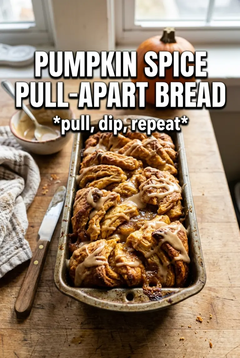 Pumpkin Spice Pull Apart Bread