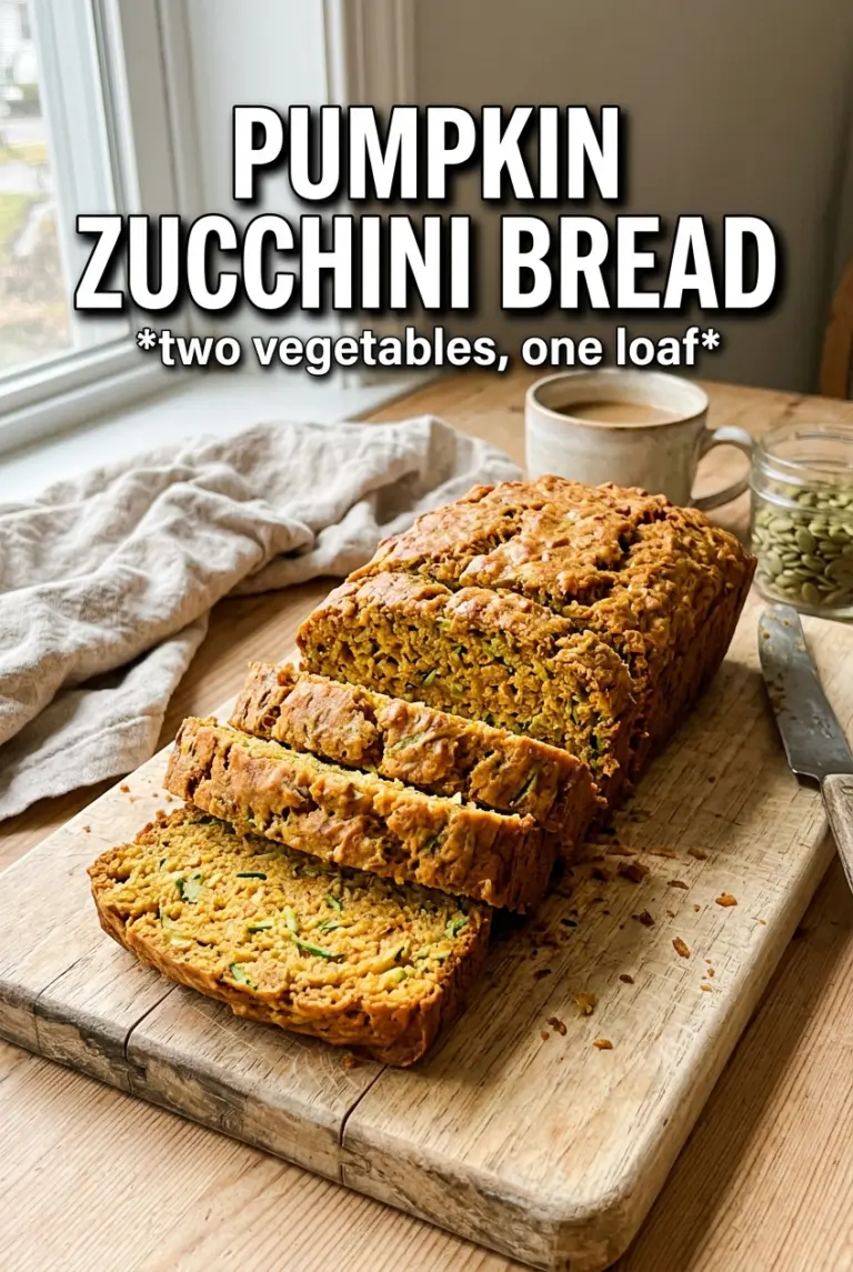 Pumpkin Zucchini Bread