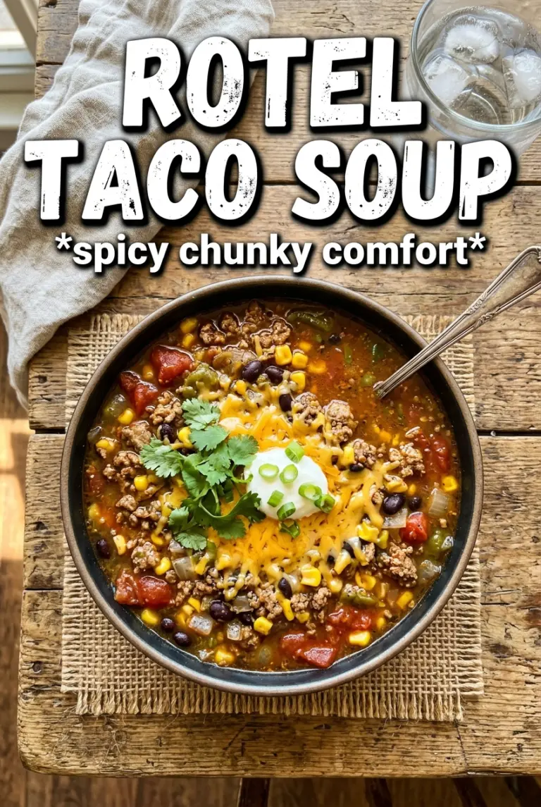 Rotel Taco Soup
