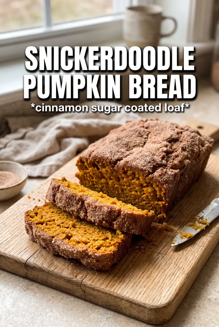 Snickerdoodle Pumpkin Bread
