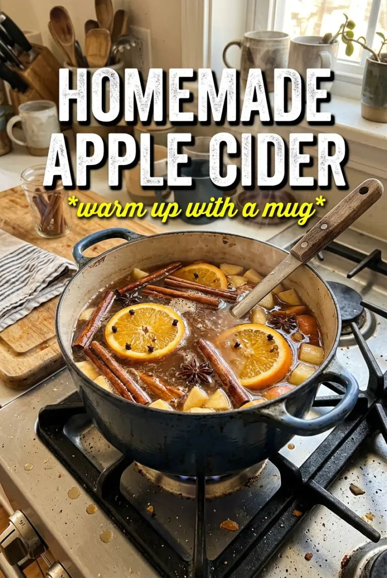 Homemade Apple Cider