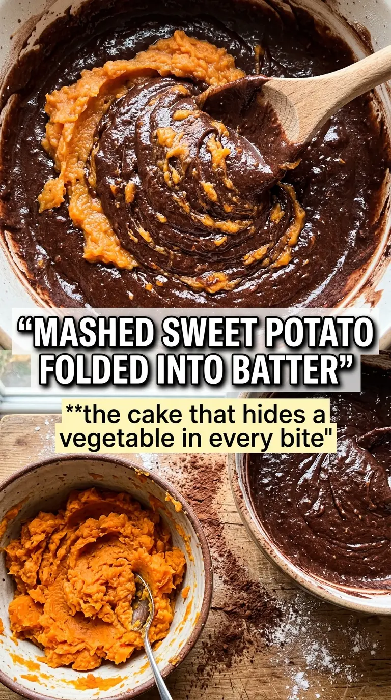Sweet Potato Chocolate Cake moist chocolate layers
