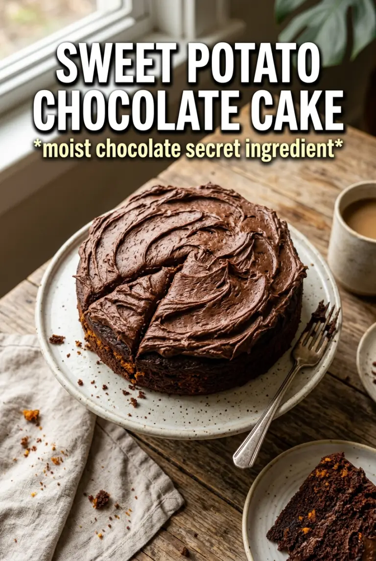 Sweet Potato Chocolate Cake