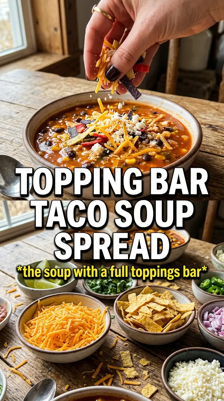 Taco Soup bold Tex-Mex hearty