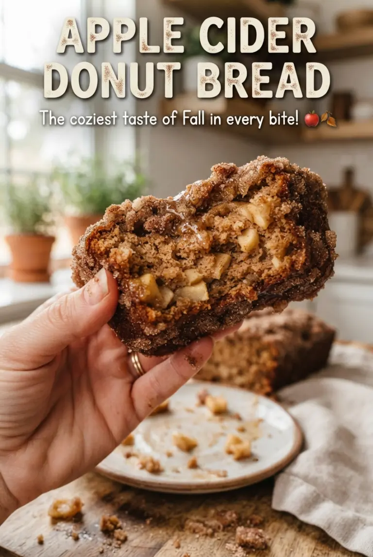 Apple Cider Donut Bread