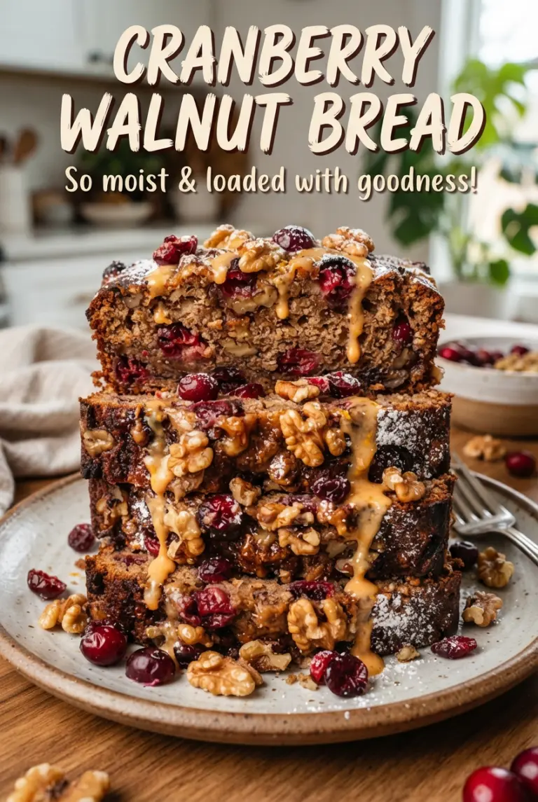Cranberry Walnut Bread