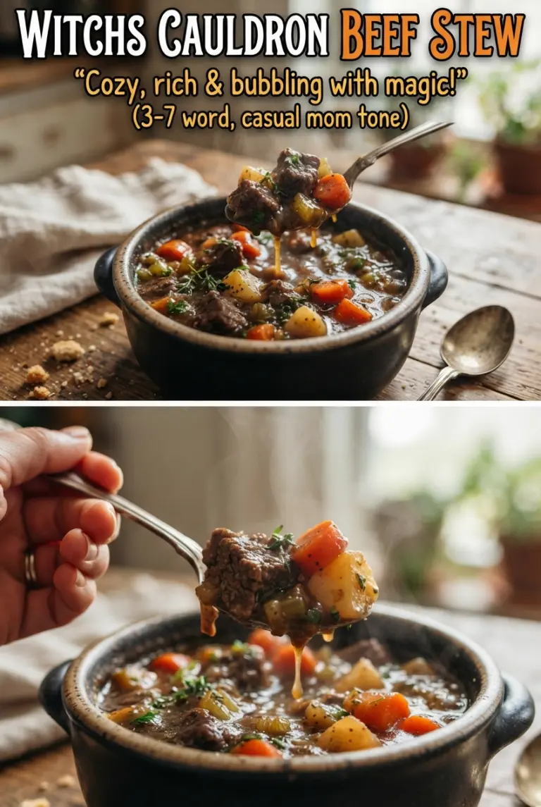 Witch’s Cauldron Beef Stew